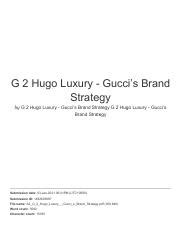 gucci marketing strategy pdf|gucci luxury fashion strategy.